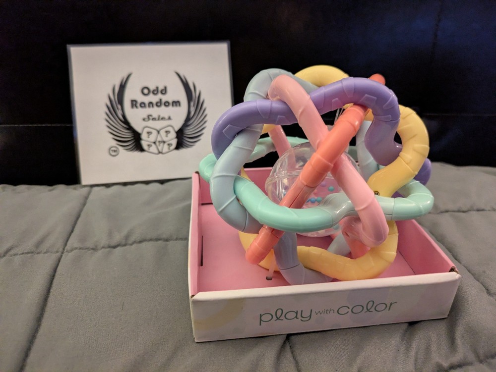 Roll & Rattle Sensory Ball by Play with Color