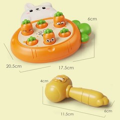 Cartoon Montessori Baby Toys Toddler Educational Birthday Gift Animal Theme