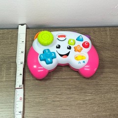 Fisher Price Laugh & Learn Game Controller Pink Musical Baby Toy Lights Works 4″