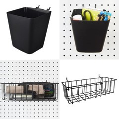 G.CORE Peg Board Organizer 21 Pack, Pegboard Accessories with Baskets Cups Ho…