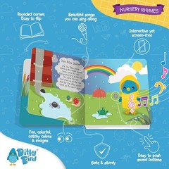 Interactive Sound Book for Toddlers Nursery Rhymes Educational Fun 1 Year Old