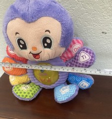 VTech Snug-a-Bug Musical Critter Purple Light Up Plush Toy Infant Sensory CoCo