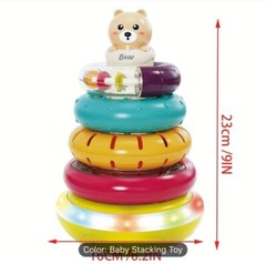 1 Year Old Boy Gifts 12-18 Months Musical Toys Cute Bear Tilting Doll Baby Music