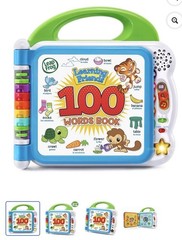 LeapFrog 6015 Green Learning Friends 100 Words Book 80-601541 BRAND NEW IN BOX