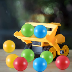 Multi-Colored Replacement Ball Set for Vtech Pop-A-Balls Push and Pop Bulldozer