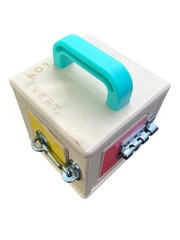 LOVEVERY Wooden Lock Box Latches | The Realist Box | Montessori Learning Toy