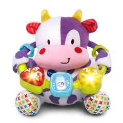 VTech Lil Critters Moosical Beads Soft Cow Toy for Babies 0-24 Months