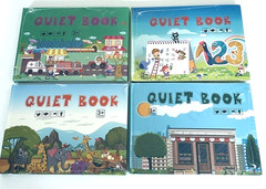4pk Quiet Books for Toddlers Montessori Learning & Educational Books Ages 3+