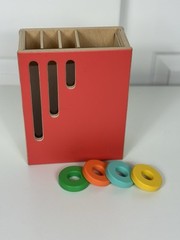 Lovevery Count & Slide Ring Chute The Realist Play Kit COMPLETE
