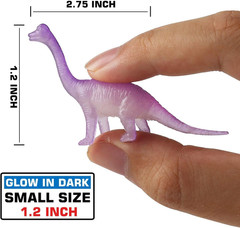 96 Piece Dinosaur Toys for Kids(24 Style), Mini Dinosaur Figure Set | Assorted