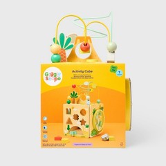 Activity Cube – Gigglescape™: Toddler Play Center, Fine Motor Skills, Wood