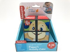 Fisher-Price Puppy’s Activity Cube NEW Laugh & Learn 9-36 Months Infant Toy