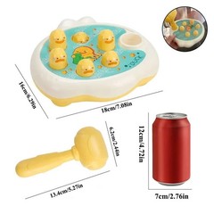 Montessori Baby Hammer Toy Duck Frog Pig Puzzle Educational Toddler Gift USA