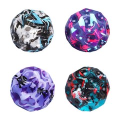 Extreme Super High Bouncing Ball Moon Shape, Improve Hand-Eye Coordination, Easy
