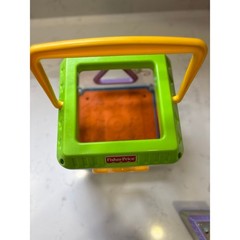 Fisher Price Peek A Blocks Shape Sorter Activity Cube Baby Toy Vintage 2003