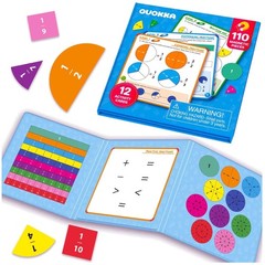 Magnetic Fractions Learning Set for Kids 6-12