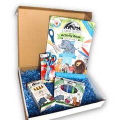 Preschool Learning Activities – Reusable Coloring Busy Book for Ages 3-5 4pc Set
