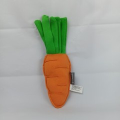 Hallmark Carrot Plush Rattle Crinkle Harvest Plush Soft Toddler Toy Orange Green