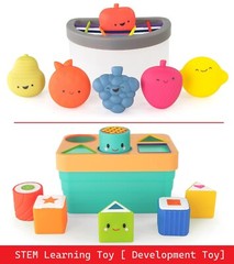 Sassy Fruit Fill N’ Spill or Sushi Sorter STEM Development Learning toy