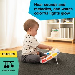 Baby Einstein Glow & Discover Light Bar Tummy Time Toy: Sensory Development