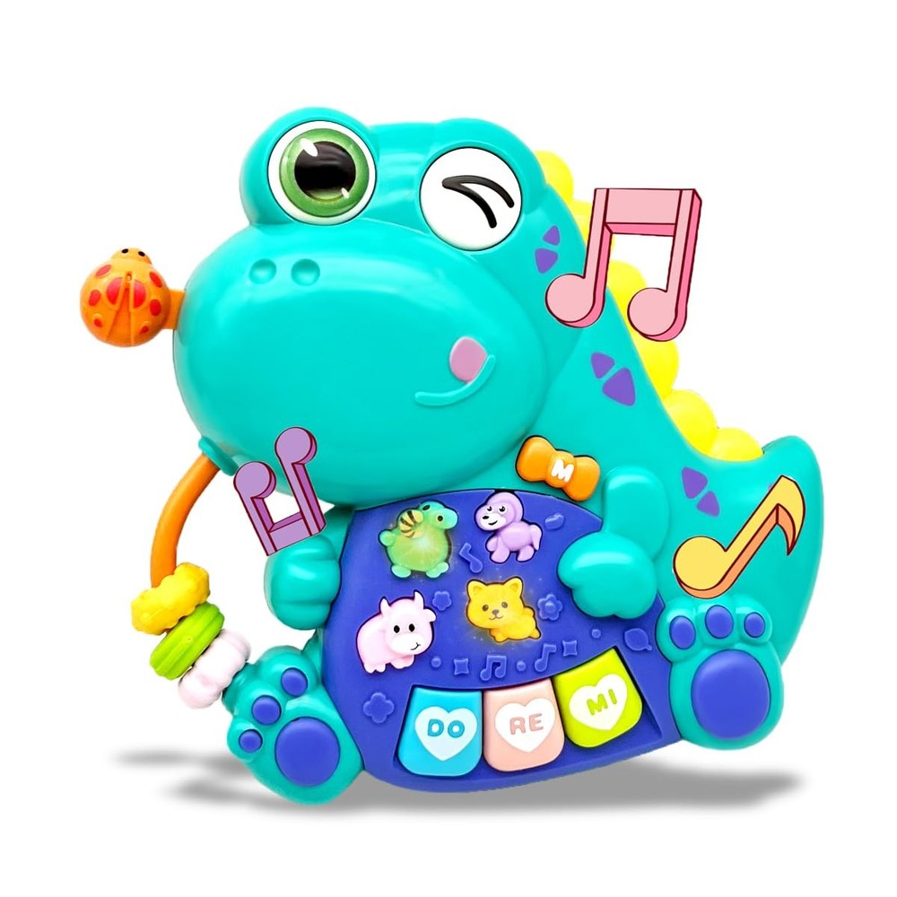 Baby Musical Toys for 1 Year Old Boys and Girls, Piano Keyboard Light Up Musi…
