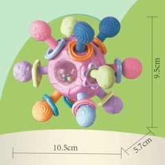 Baby Sensory Toys For 0-6 6-12 Months Food Grade Teething Toy Gift For Boys Girl