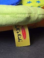 Melissa & Doug K’s Kids FLIP FISH Plush Baby Sensory Learning Crinkle Toy – EUC