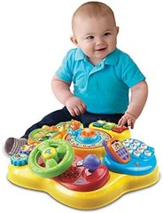 Magic Star Learning Table Frustration Free Packaging, Yellow