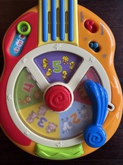 LeapFrog Learn & Groove Bilingual Guitar English Spanish Tested w/Batteries