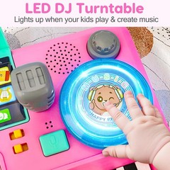 Fisher-Price Laugh and Learn Baby and Toddler Toy Mix and Learn DJ Table Musi