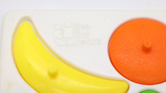 Vintage The First Years Avon Fruit Puzzle Baby Activity Toy