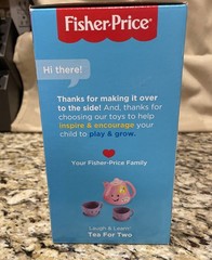 Fisher-Price Laugh & Learn Tea For Two Smart Stages Musical Teapot Toy Play Set