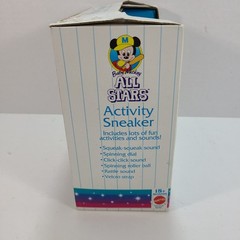 Vintage Mattel Disney Baby Mickey Activity Sneaker Learning Toy 18 + Months New