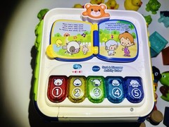 Colorful Interactive Kids Used Toy Set VTech Rubber Toys Blocks Ducks Frog Dinos