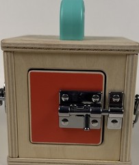 Lovevery The Lockbox Wooden Montessori Fine Motor Toy 19-21M NEW
