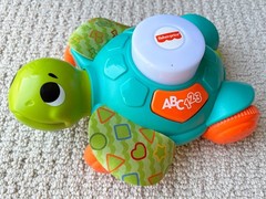 Fisher Price Linkimals Sit-To-Crawl Sea Turtle Light Up Musical Toy