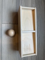 Lovevery Wooden Sliding Top Box with Ball Montessori Toy for 11-12 Months