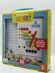 Magnetic Dot Art Designer – Color by Number Toy – Mess Free Stencil Art