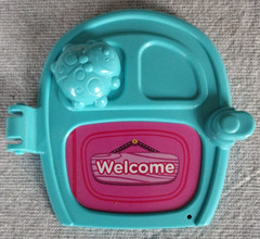VTech Stroll & Discover Activity Walker Replacement Blue Welcome Front Door