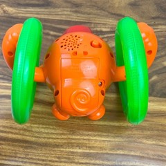 Bright Starts Light Up Roll Glow Monkey Developmental Play Learn Toy Works
