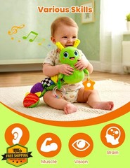 gogonova Green Musical Caterpillar Toy