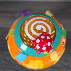 VTech Move and Crawl Baby Ball Music & Sound Toddler Tested and Works