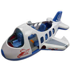Hap-P-Kid Airplane Lights and Sound English & Spanish Little Learner 13″