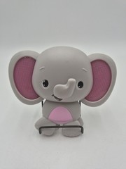 Kids II Inc. Light Up and Plays a Variety of Sounds Elephant Toy for Kids Gray