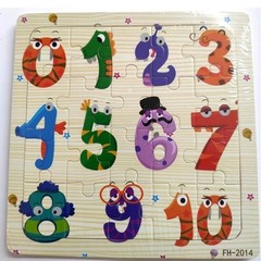 Wooden Jigsaw Puzzles for Kids Age 14+y Toddler Puzzles Toys, Preschool Set 6