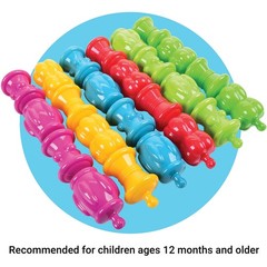 Colorful Snap Beads Set for Children and Toddlers Ages 1+, Pop Beads Arts and…