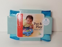 Infantino Pat and Play Water Mat 3 Months 6 Floating Sea Pals toy for babies