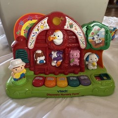 Vtech Discovery Nursery Farm Learning Toy, Tested and Works, Perfect/ Clean!