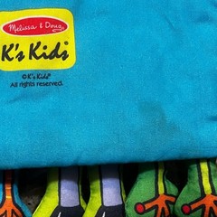 Melissa & Doug K’s Kids Educational Cloth Soft Book – Whose Feet?