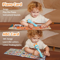 Learning Educational Toys for Toddlers 2-3-4-5-6, Interactive Reading Pen Set fo